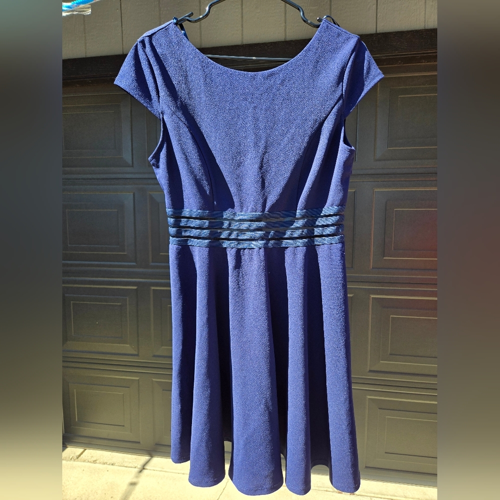 Elegant Blue Dress